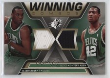 2006-07 SPx Winning Combos Al Jefferson Tony Allen #WC-JA a1b