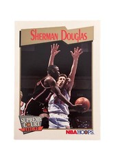 Excellent: Vintage 1991-92 NBA HOOPS Sherman Douglas Miami Heat Trading Card