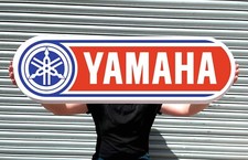YAMAHA LED ILLUMINATED LIGHT UP SIGN GARAGE MOTORCYCLE
