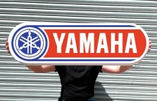 YAMAHA LED ILLUMINATED LIGHT UP SIGN GARAGE MOTORCYCLE