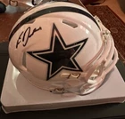 Rico Dowdle Signed Dallas Cowboys Speed Alt 2022 Mini Football Helmet (JSA/PIA)