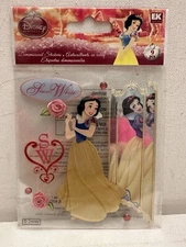 Disney EK Success Scrapbook Sticker Snow White Princess Looking in Mirror