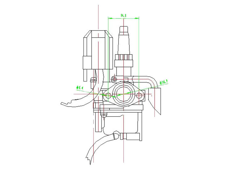 Vergaser Reparatursatz Für Peugeot Speedfight 1-2, Vivacity 50cc