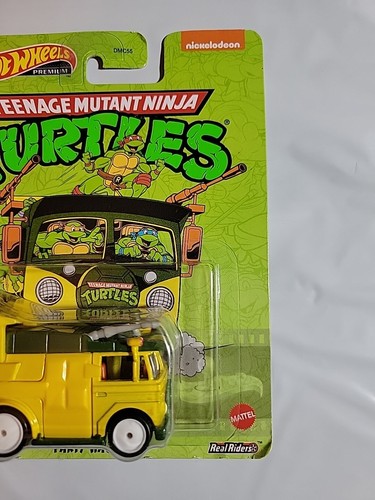 Hot Wheels Premium Teenage Mutant Ninja Turtles TMNT Party Wagon Brandneu - Bild 5 von 7