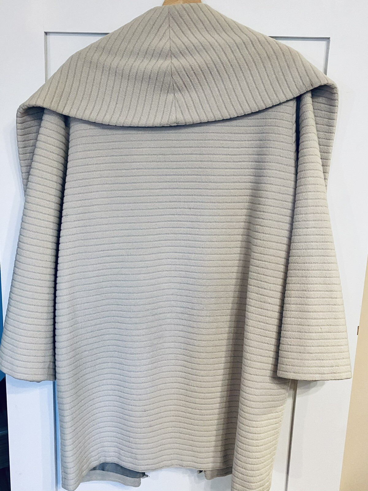Neiman Marcus Gray Cashmere Coat eBay