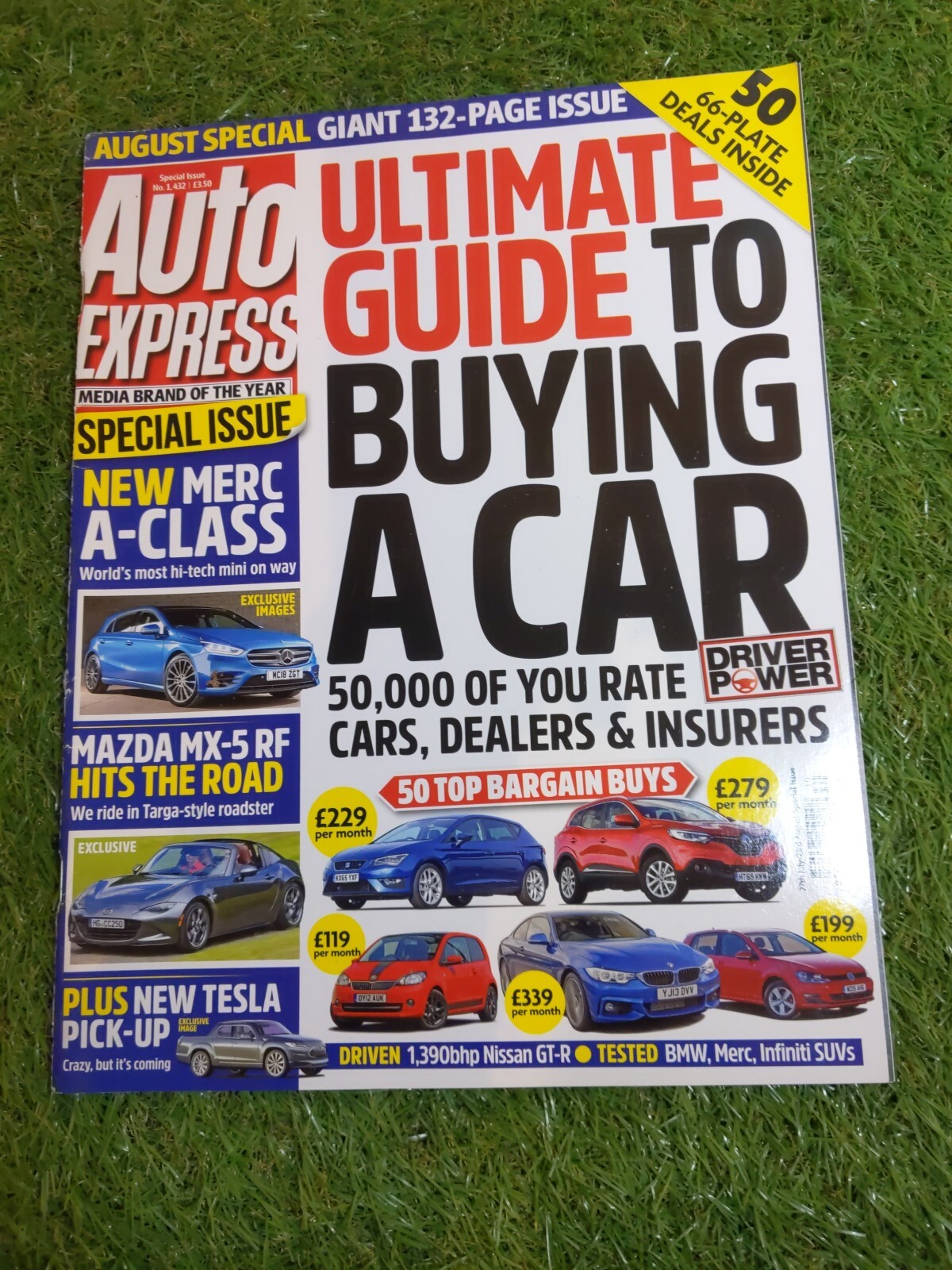 Auto Express Magazine 27 July - 23 Aug Issue 1,432 Car Infusiasts Collection