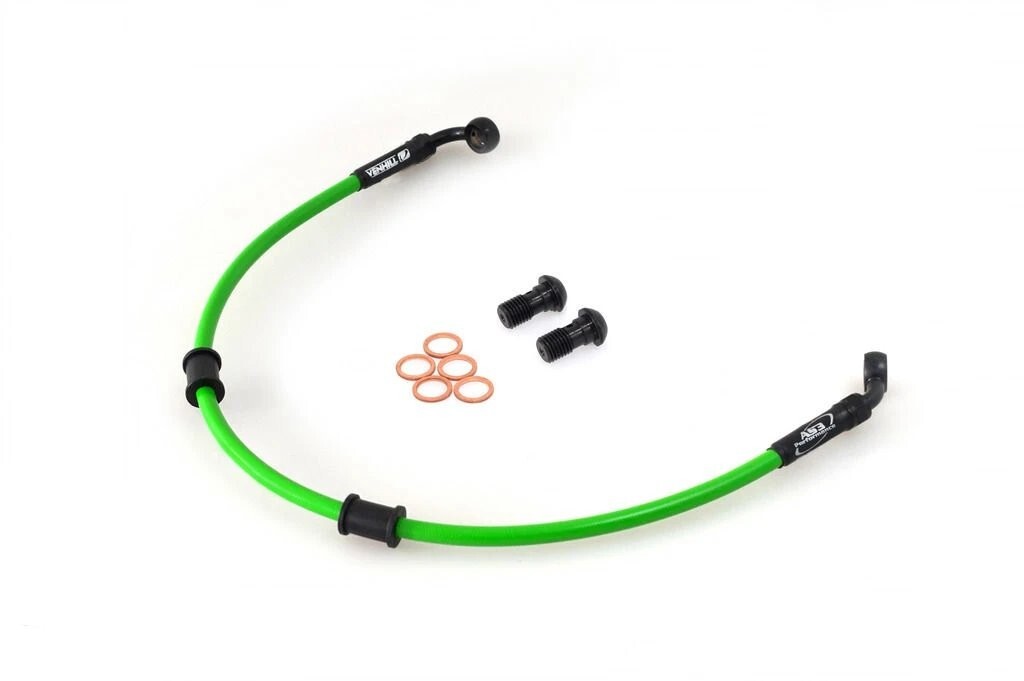 AS3 VENHILL REAR BRAKE LINE HOSE for KAWASAKI KLX 650 1993-1996