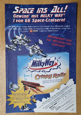 Lego Werbeanzeige Space Exploriens Athmo Cruiser 6982 Milky Way Werbung Jahr1997