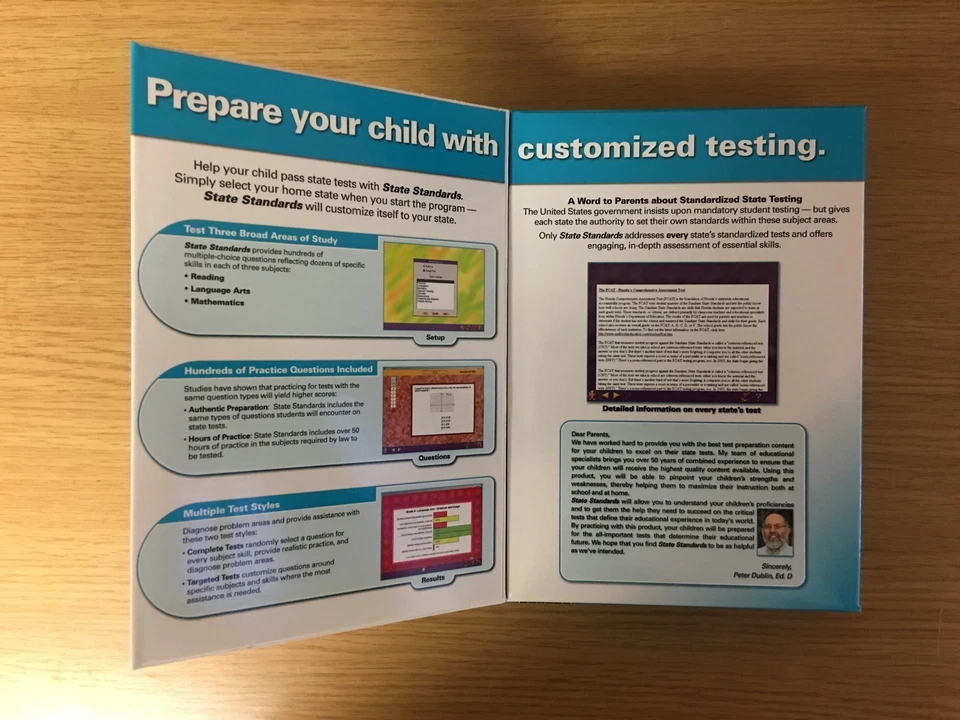 State Standards Test Preparation Software: Grade 8 - CD-ROM - Factory Sealed New - Image 3 of 4