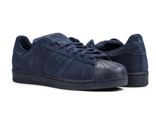navy blue shell toe adidas