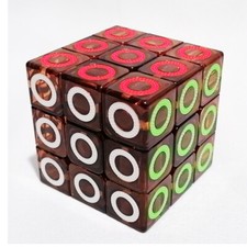 3x3x3 Kreis Zauberwürfel Gedächtnisspiel Speed Weltraum Lernspiel Cube Spielzeug