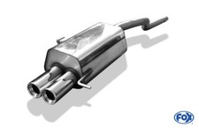Fox Auspuff Sportauspuff Sportendschalldämpfer für Renault Clio II B 1,4l