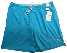 Tommy Bahama Trunks Mens XL TG 38W+ 6"  Aqua Naples Bay Surf Swim