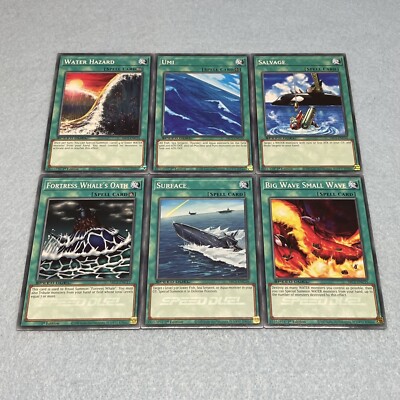 Yugioh Mako Tsunami 60 Card Deck The Legendary Fisherman Fortress Whale NM  | eBay