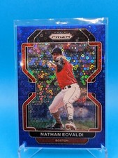 2022 Panini Prizm Blue Donut Circles Nathan Eovaldi /199 #45 Baseball Boston 