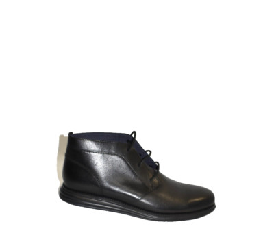 New! Cole Haan Øriginal Grand Chukka Boot Black Leather C28212 12 M DD400 Mens Cole Haan Original Grand Remastered Chukka Boots In  main image 4