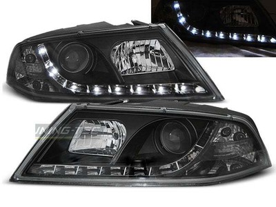 Ajovalot LED DRL Etsi for Skoda OCTAVIA 2 Xenon D1S Daylight Black LPSK10WL XINO