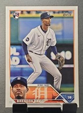 2023 Topps S2 #494 Brendon Davis RC TIGERS Rookie baseball card⚾️NM/MT