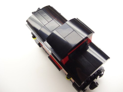 Lego Caboose Train Red Town City - Picture 4 of 5