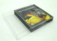 10x  Box Protectors For PLAYSTATION ONE Double PS1 Games Music Double CD Jewel