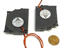 2 Pieces 5V Blower Computer 50x40x10mm 5cm 4cm 10mm Cooling Exhaust Fan 2pin C46