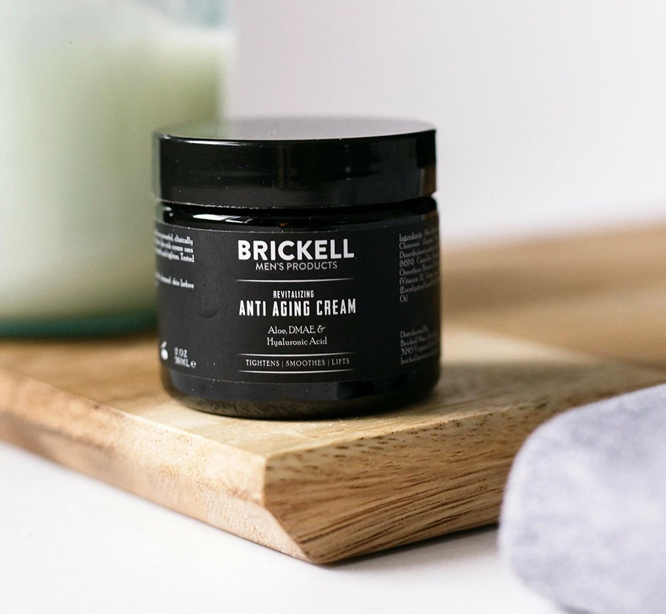 Brickell Men's Revitalizing Anti-Aging Cream, Natural Organic Anti Wrinkle GIFTS - image 4 of 4