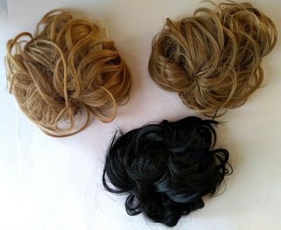 Koko Messy Clamp Bun Hair Scrunchies Hair Bun Extensions Curly