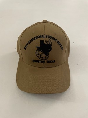 The Corps Navy Operational Support Center Huston Beige Baseball Cap One Size