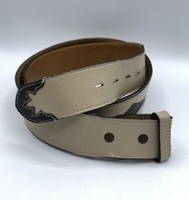 VTG Tony Lama Alligator Lizard Belt Mens Size 42 Western Cowboy Rodeo, Belt Only