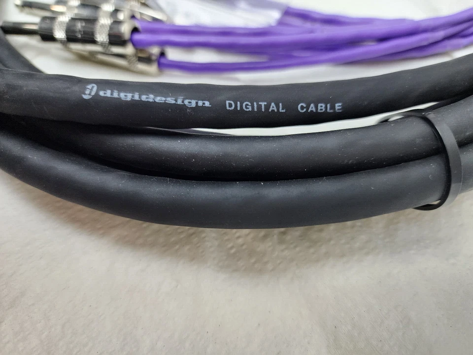Digidesign DB25 to TRS DigiSnake - Line / DI In 9-16 Purple Audio Digital Cable - Image 4 of 4