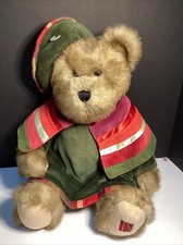 TERRY SKOSTAD TS Plush Jointed Bear Ruby 2006 Collectors Edition French Beret