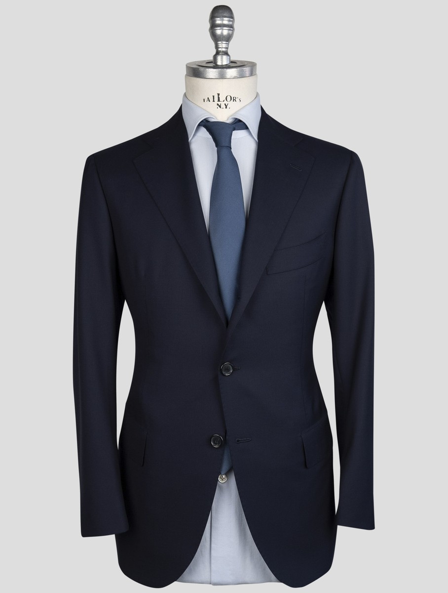 NEW CESARE ATTOLINI BLUE WOOL 150'S SUIT US 38 - EU 48 CA91A | eBay