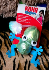 Kong Cat Toy Flingaroo Frog w/ Catnip New 