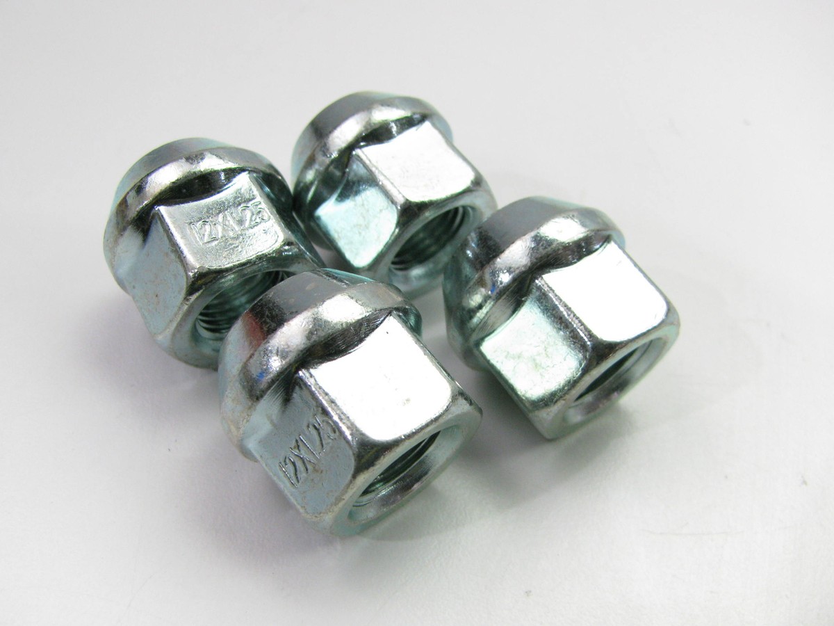 White Knight 213064 Wheel Lug Nuts 12mm-1.25 Open End Acorn 3/4