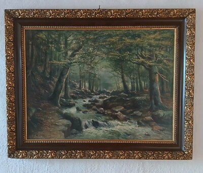 Ölgemälde von Anna Natalie Sinnhuber  (1864-1947) 64cm x 48cm