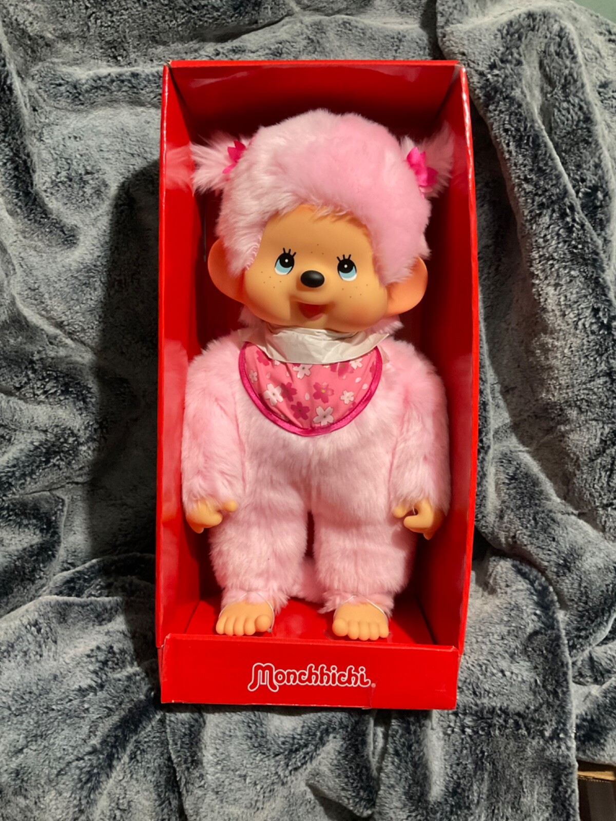 MONCHHICHI Mascot Large Cherry Blossom Girl 17 inch (45cm) Sekiguchi Doll
