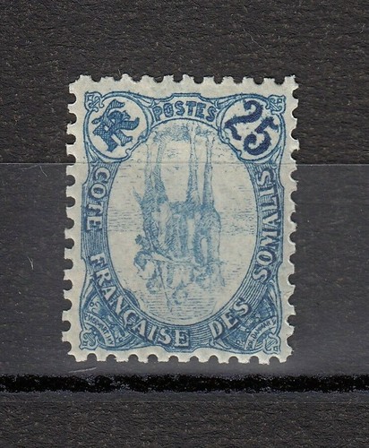 TIMBRE STAMP 1 COTE DES SOMALIS Y&T#45? CENTRE RENVERSE NEUF**/MNH-MINT 1902~R28 - Picture 1 of 2