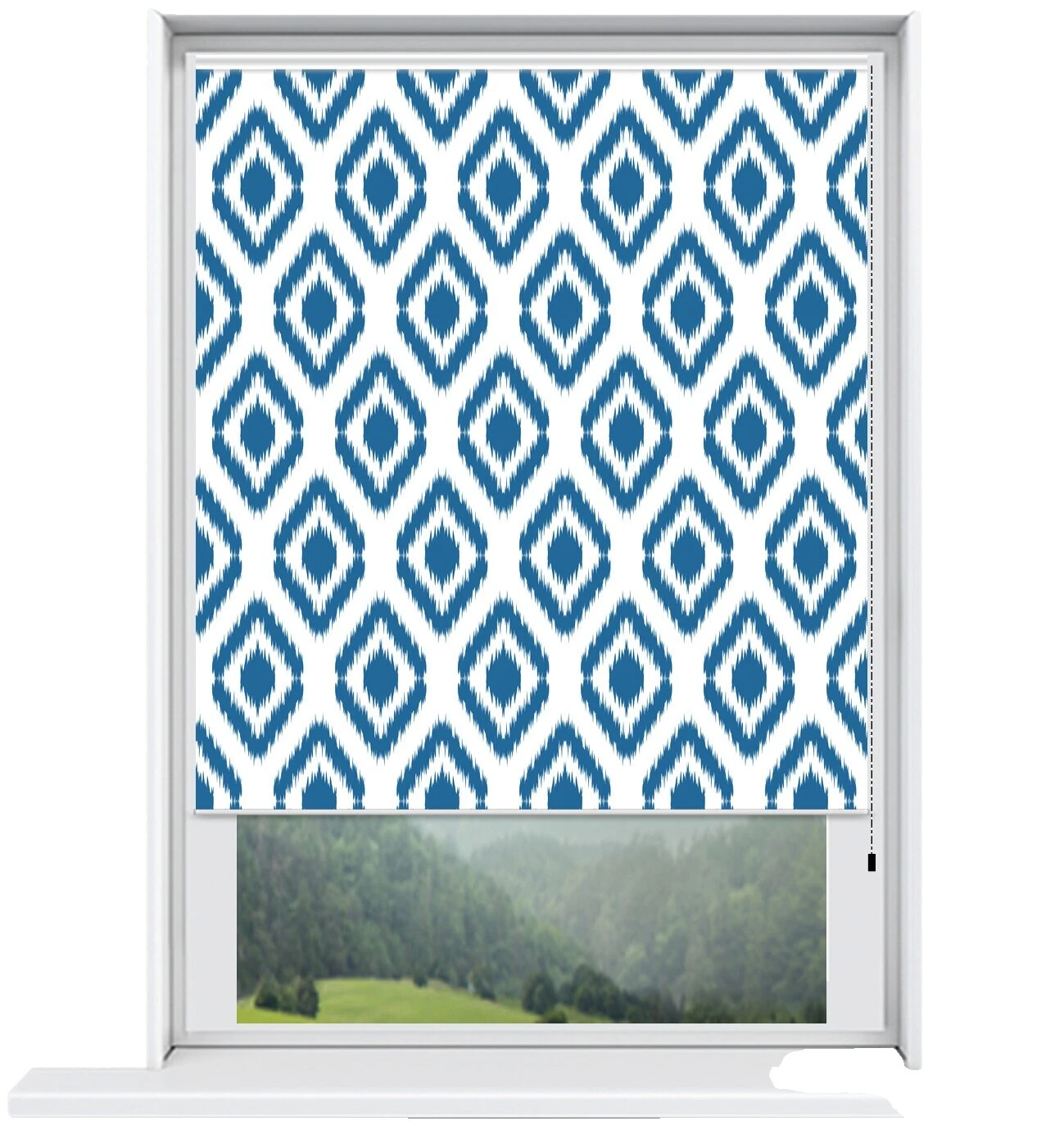 Vinyl Window Roller Shades Blackout