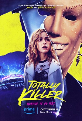 2023 Totally Killer Movie Poster 11X17 Sweet Sixteen Killer Jamie
