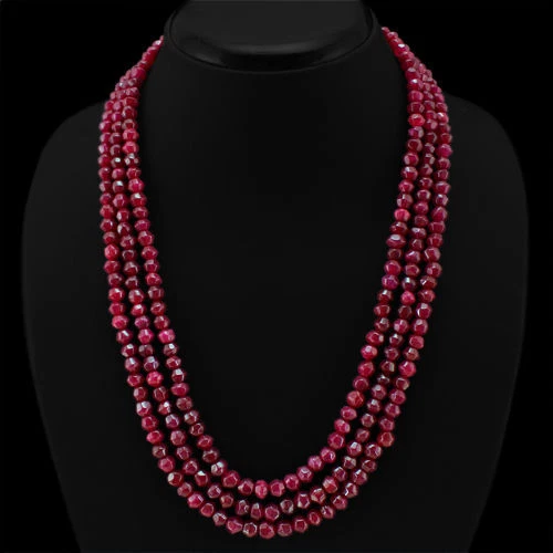 Natural ruby hotsell beads