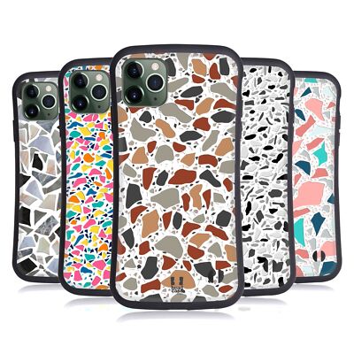 HEAD CASE DESIGNS TERRAZZO PRINTS HYBRID CASE FOR APPLE iPHONES PHONES