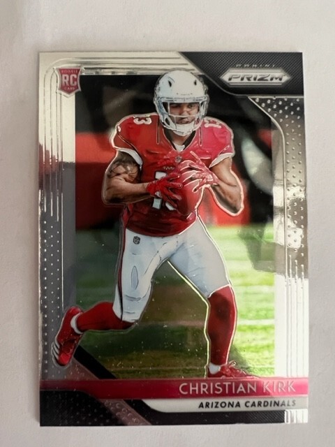 2018 Panini Prizm Christian Kirk ( Arizona Cardinals ) Rookie RC #219