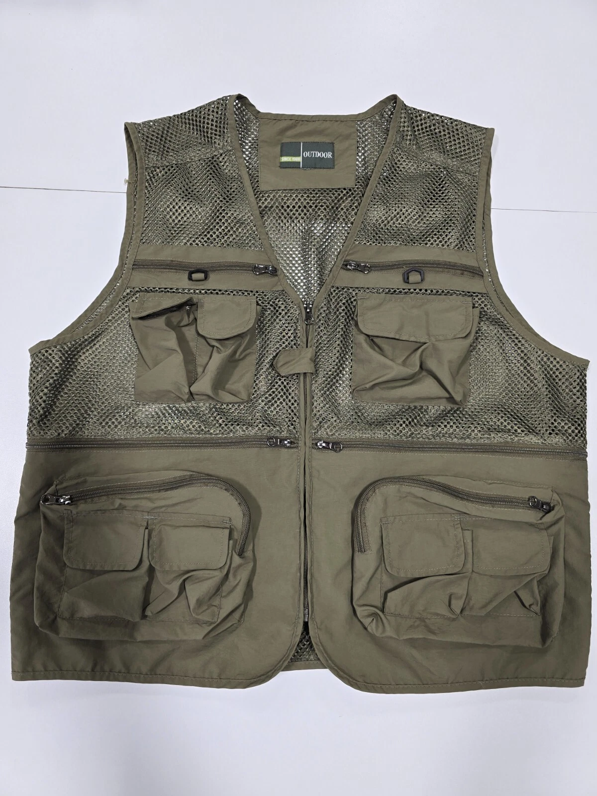 Outdoor Fishing Vest-Men's X-Large
