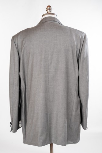 Traje Esmoquin ERMENEGILDO ZEGNA Lana Plateada Ajuste Regular Botón Único 54 L (EU 64) - Imagen 7 de 14