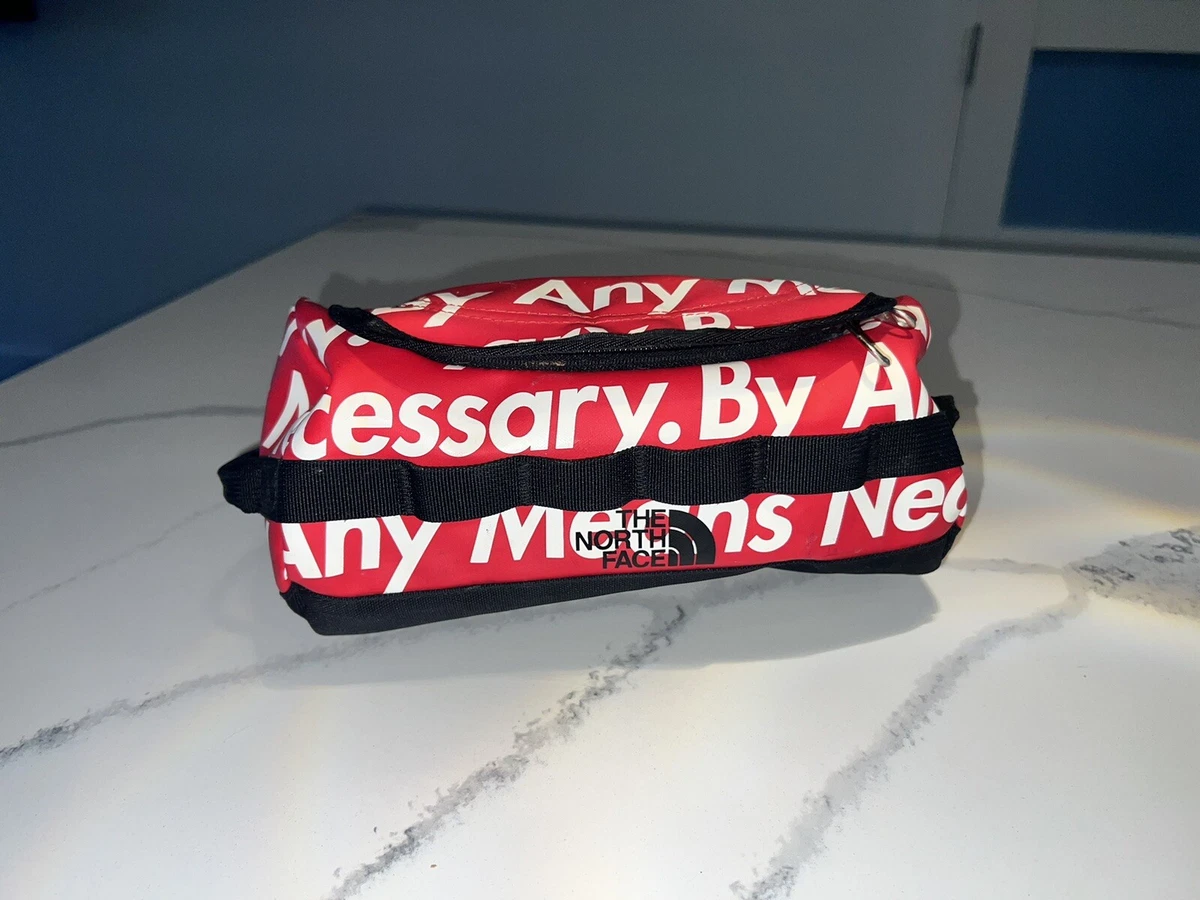 FW15 Supreme THE NORTH FACE By Any Means Necessary Base Camp Travel Canister Bag