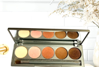 COLORESCIENCE BEAUTY ON THE GO MINERALS PALETTE Neutral-Champagne-Blush-Bronze-C