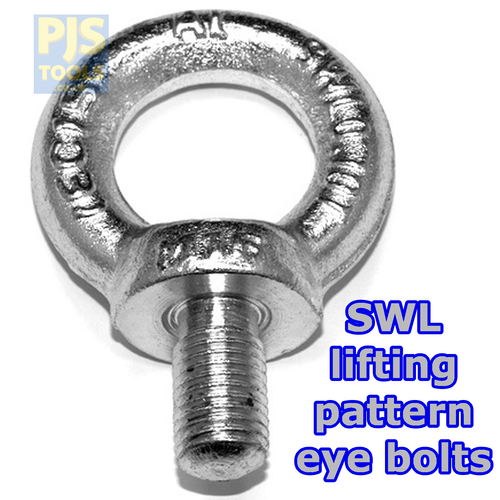 Metric electro galvanised lifting eye bolt DIN 580 M8 M10 M12 M16 bolts