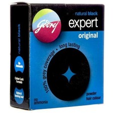 Original Godrej Natural Black Expert Powder Hair Color Long Lasting No ammonia 