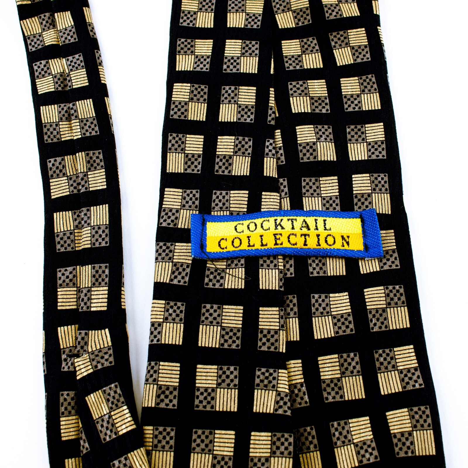 Beer Under Microscope Geometric Necktie Silk Micr… - image 3