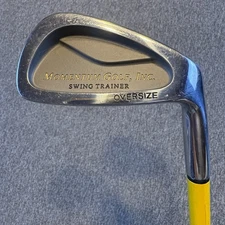 Momentus Golf Swing Trainer Mens Weighted Iron 40oz Right Hand Training Club 35"